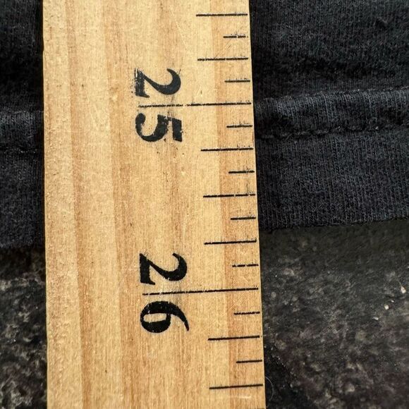 RVCA Faded Black Short Sleeve T-Shirt Size Small Regular Fit Tye Dye Graphic - Picture 11 of 13